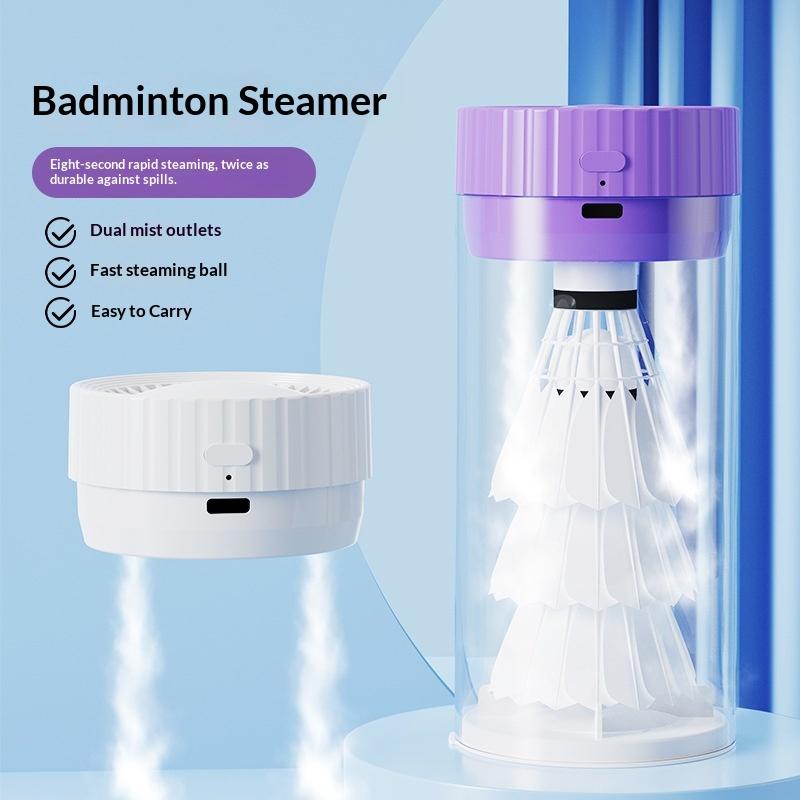 Badminton Shuttlecock - Badminton Accessories Shuttlecock Steamer Portable Humidifier
