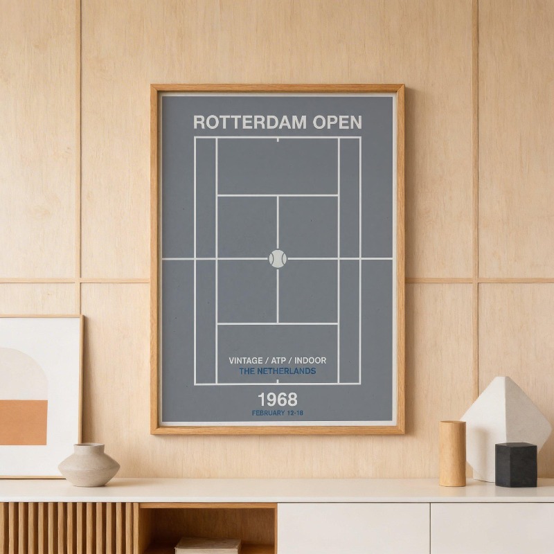 Vintage Tennis Basketball Wall - Badminton Quotes recensie en prijs