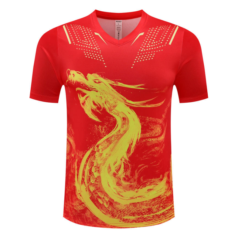 Dragon Men's Table Tennis T-Sh - Badminton Wallpaper recensie en prijs
