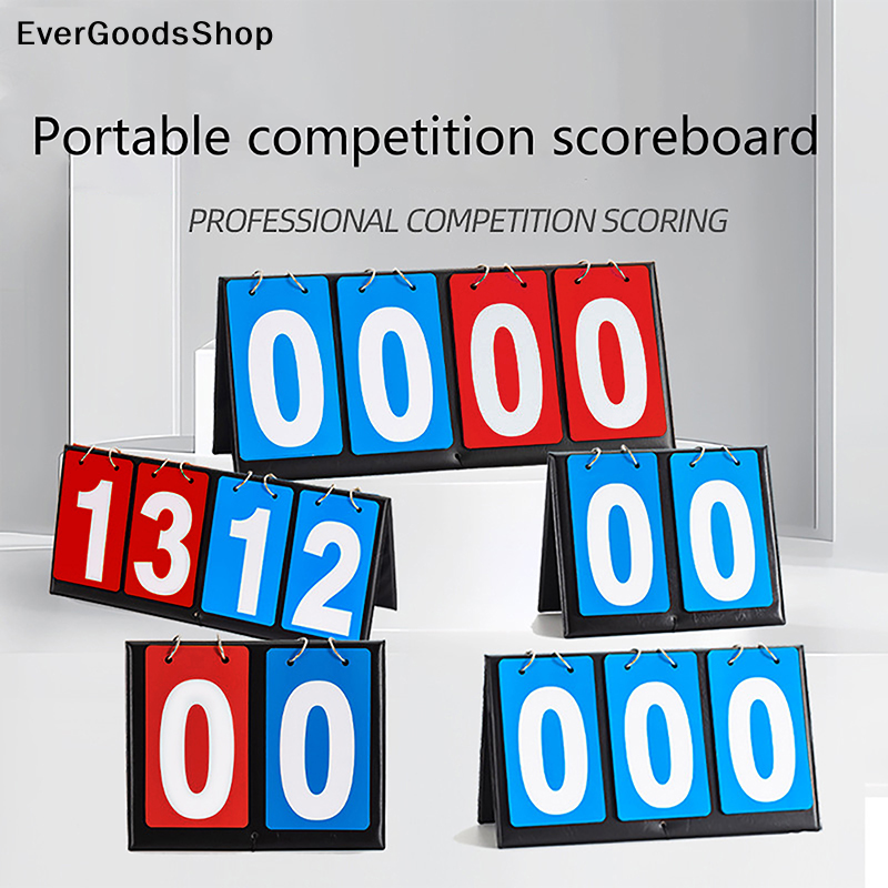New 1PC Scoreboard Tabletop Sc - Badminton Score recensie en prijs