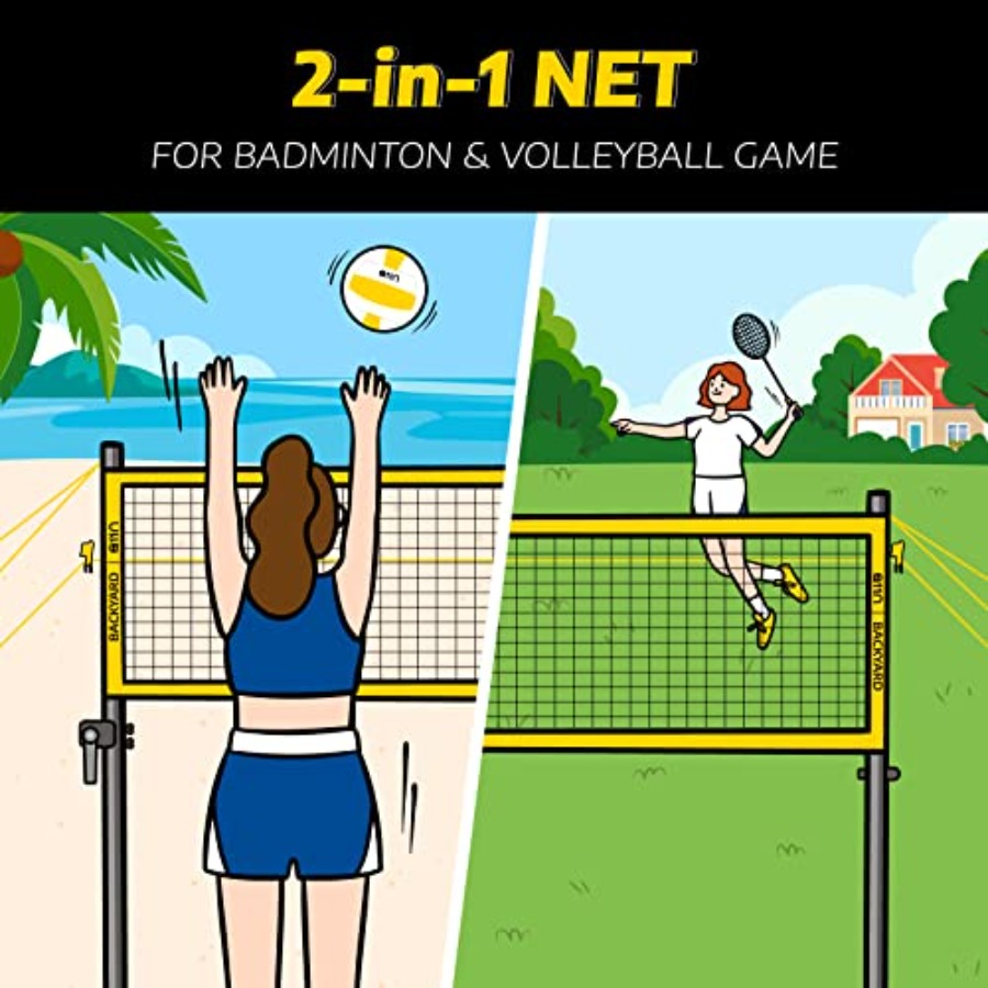 Outdoor Volleyball and Badmint - Badminton Outdoor recensie en prijs