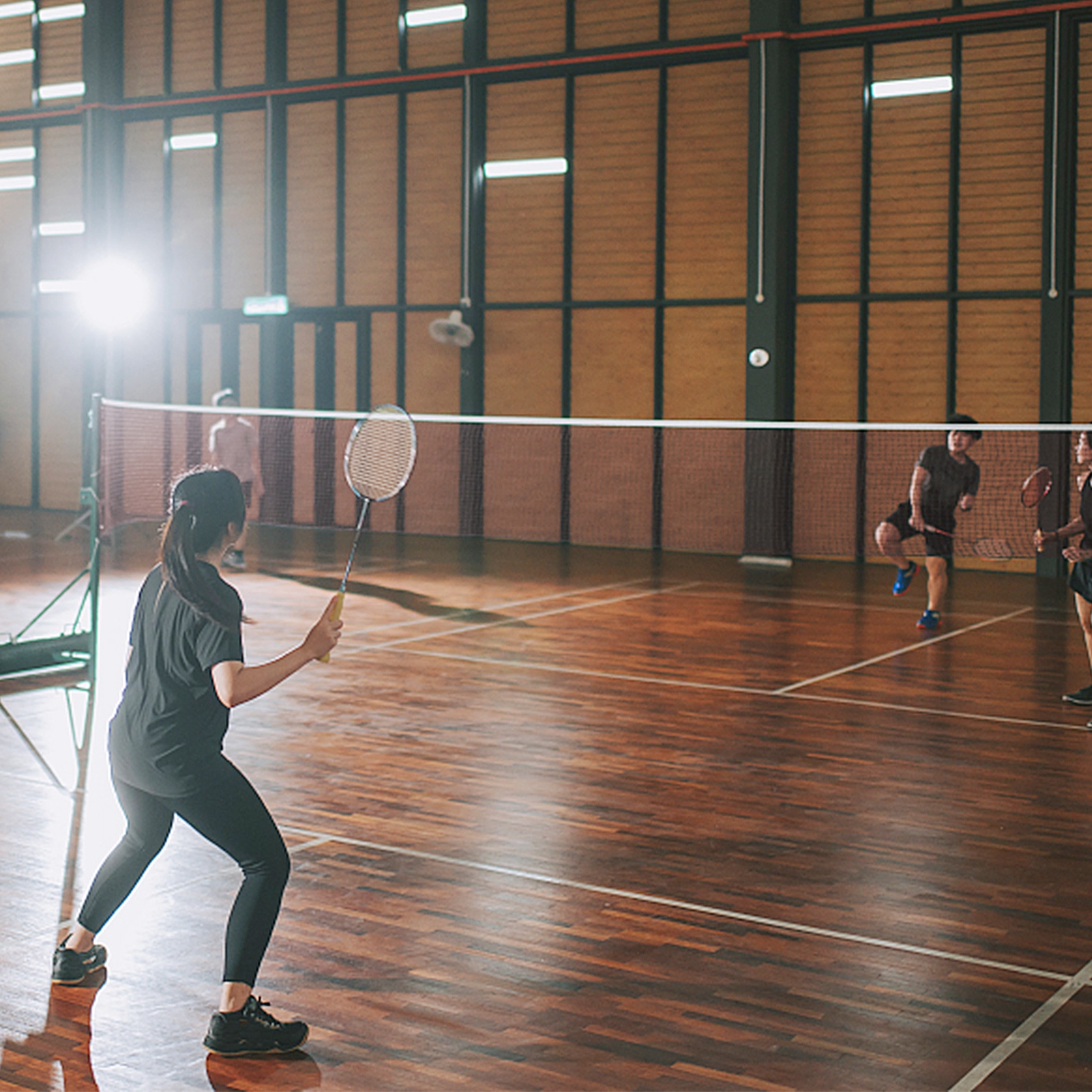 Sports Badminton Net 2 Colors  - Badminton Outdoor recensie en prijs