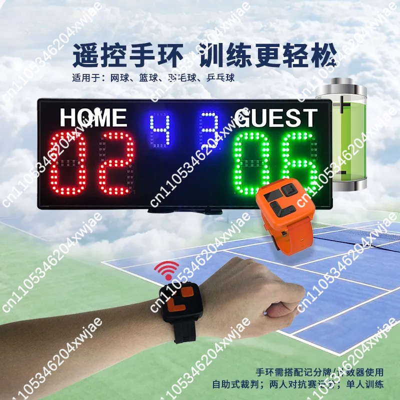 LED Electronic Scoreboard Port - Badminton Score recensie en prijs