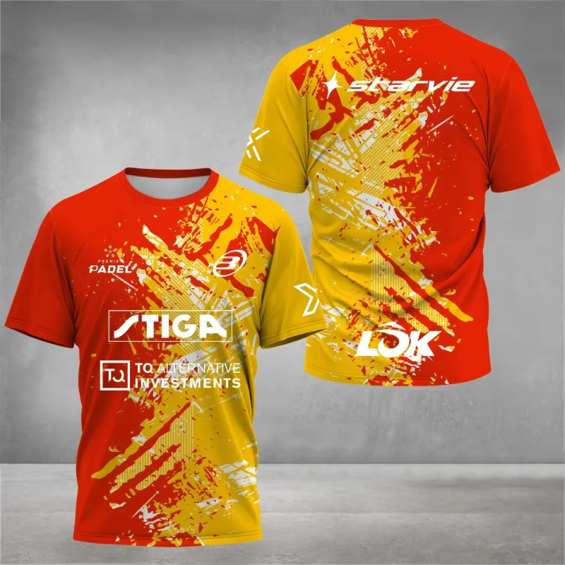 Fashion New Men's Quick Dry Te - Badminton Wallpaper recensie en prijs