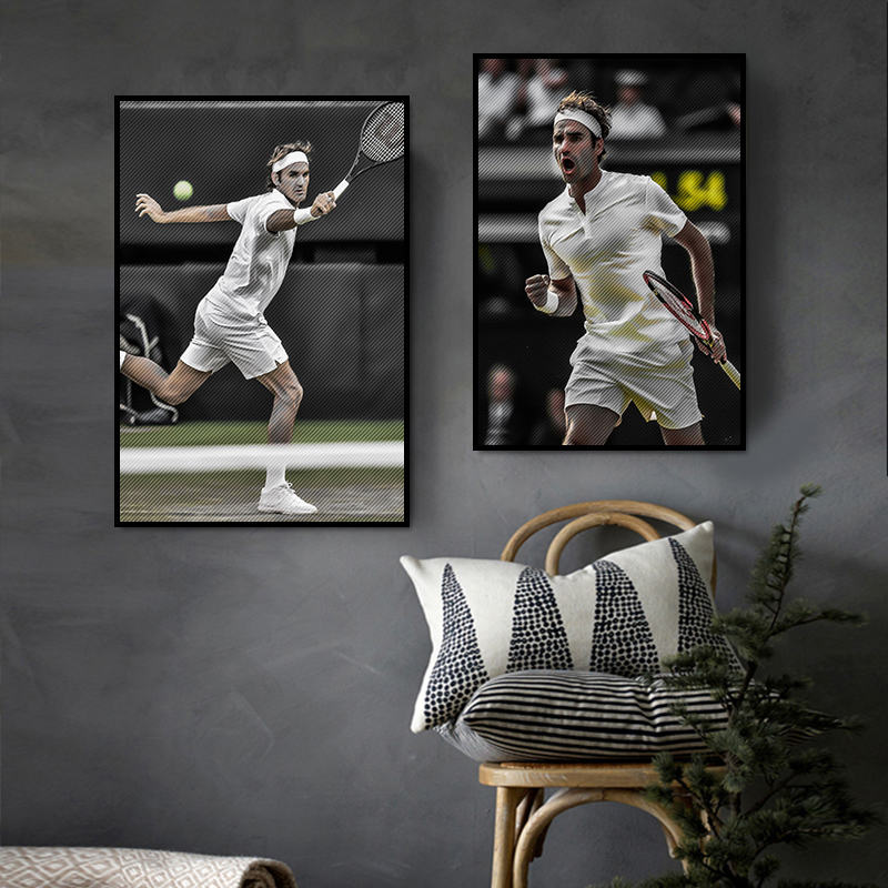 World Tennis Poster Player Raf - Badminton Quotes recensie en prijs