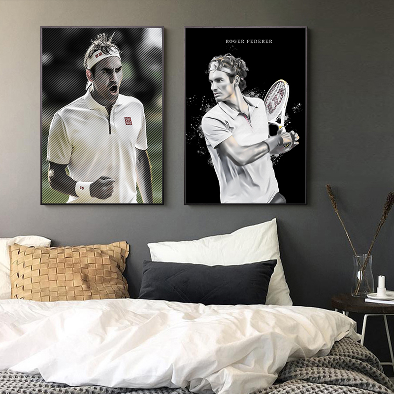World Tennis Poster Player Raf - Badminton Quotes recensie en prijs