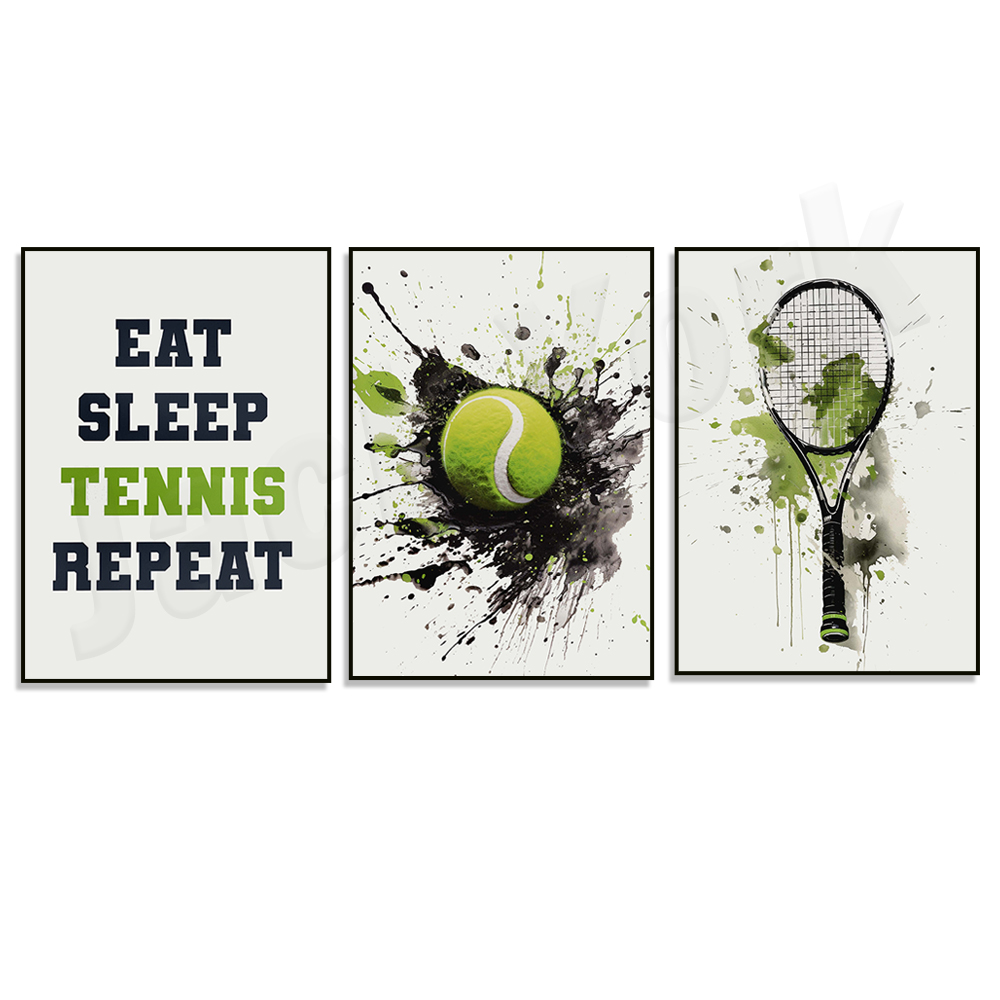 Tennis wall art, tennis prints - Badminton Quotes recensie en prijs