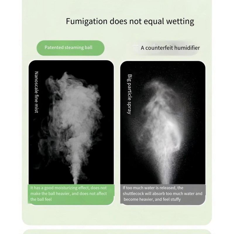 B48B-Portable Humidifier Steam - Badminton Shuttlecock recensie en prijs