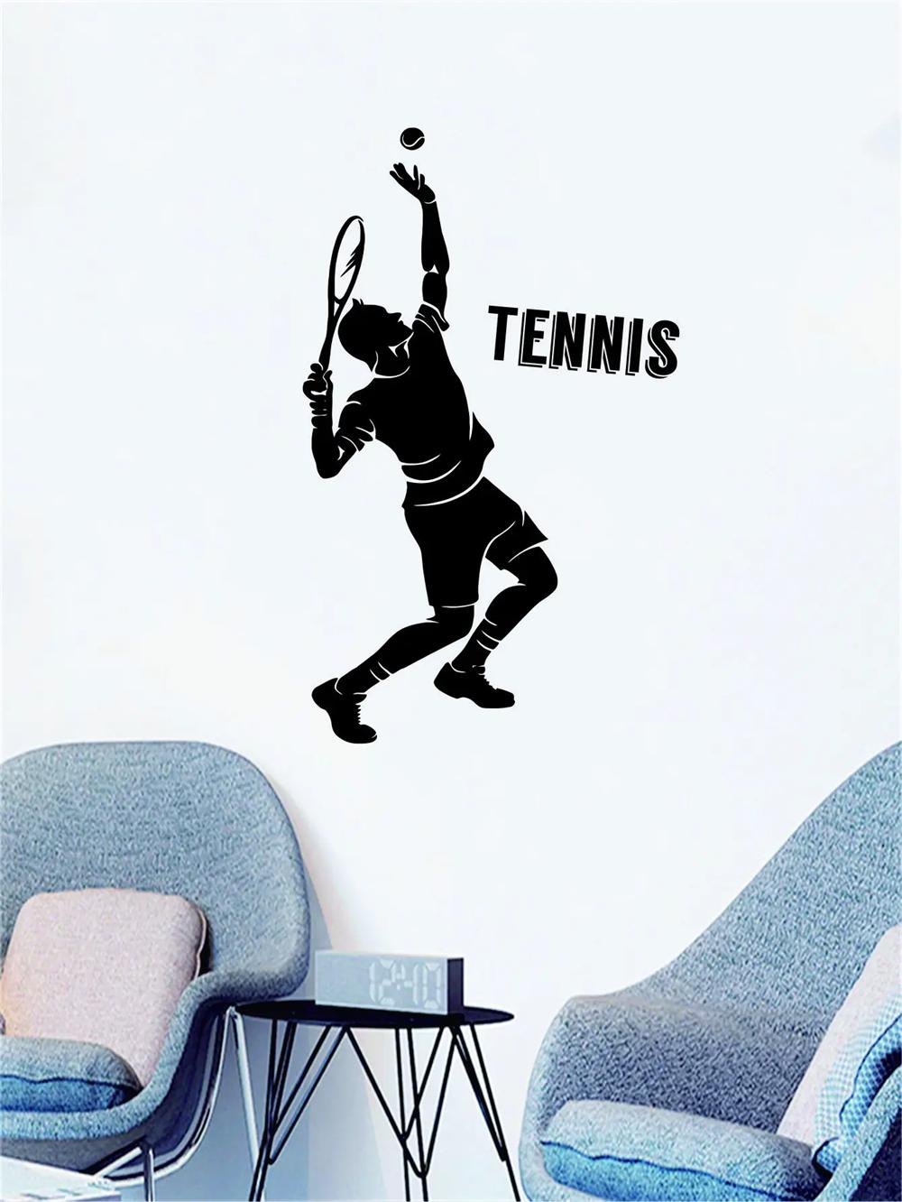 1 pc Tennis Player Play Tennis - Badminton Quotes recensie en prijs