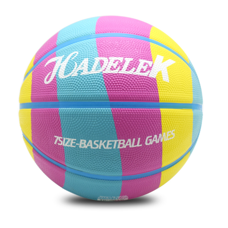 Kid Rubber Basketball Size 5 P - Badminton Score recensie en prijs