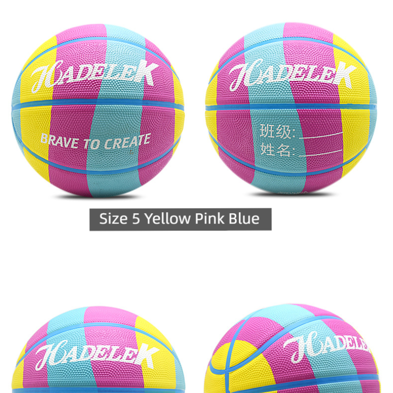 Kid Rubber Basketball Size 5 P - Badminton Score recensie en prijs
