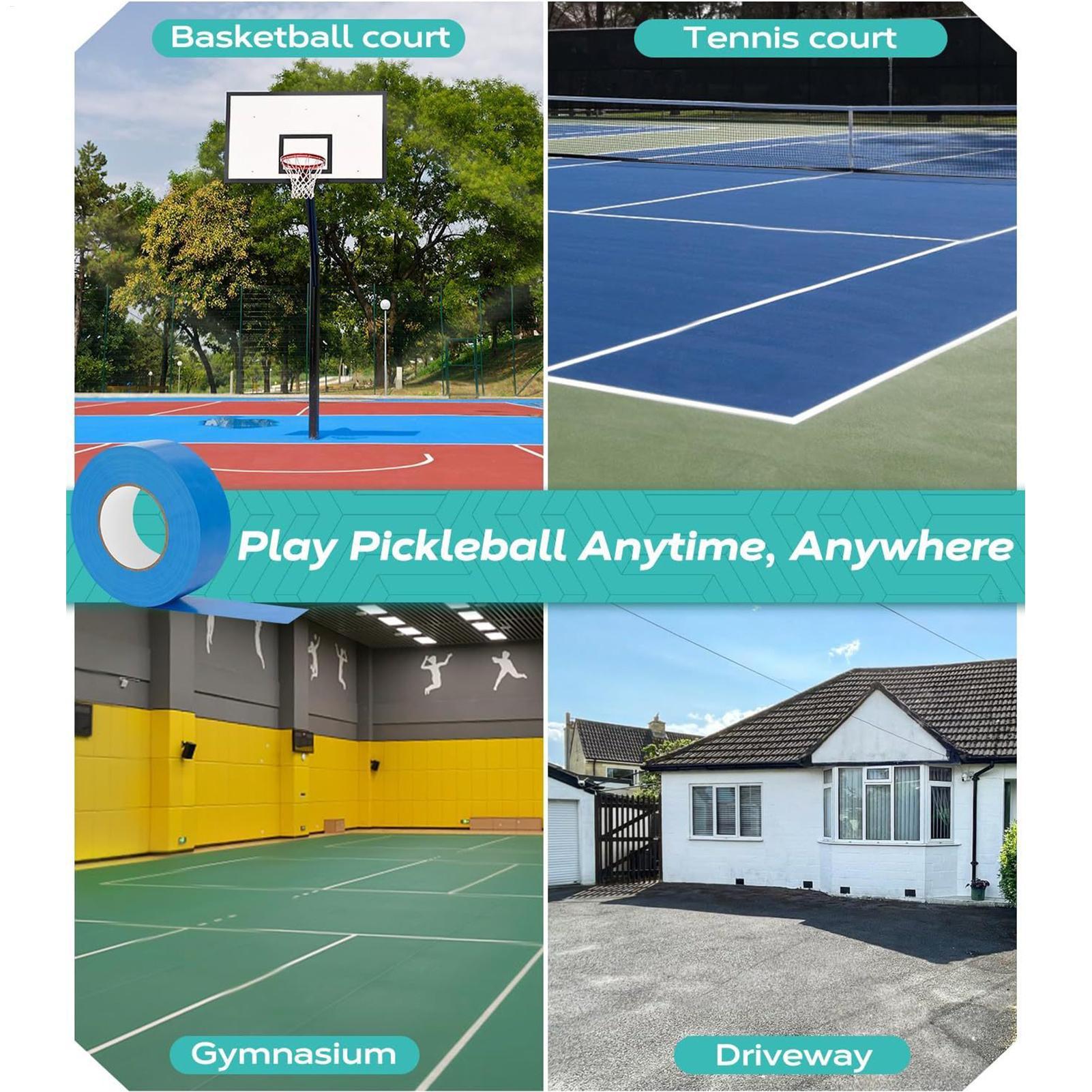 Pickleball Tape 0.16x164 Ft Fl - Badminton Outdoor recensie en prijs