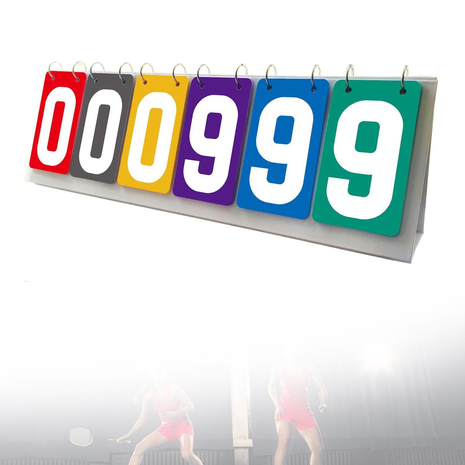 Scoreboard Score Flip Cards Sc - Badminton Score recensie en prijs