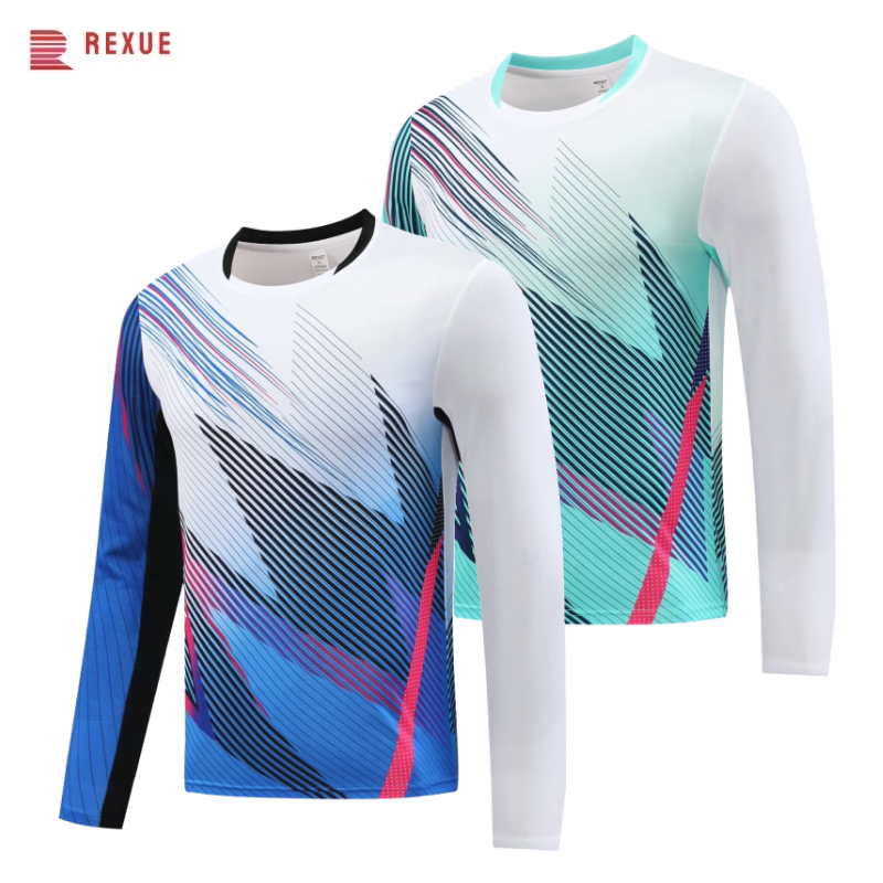 Long Sleeve Badminton Shirt Un - Badminton Wallpaper recensie en prijs