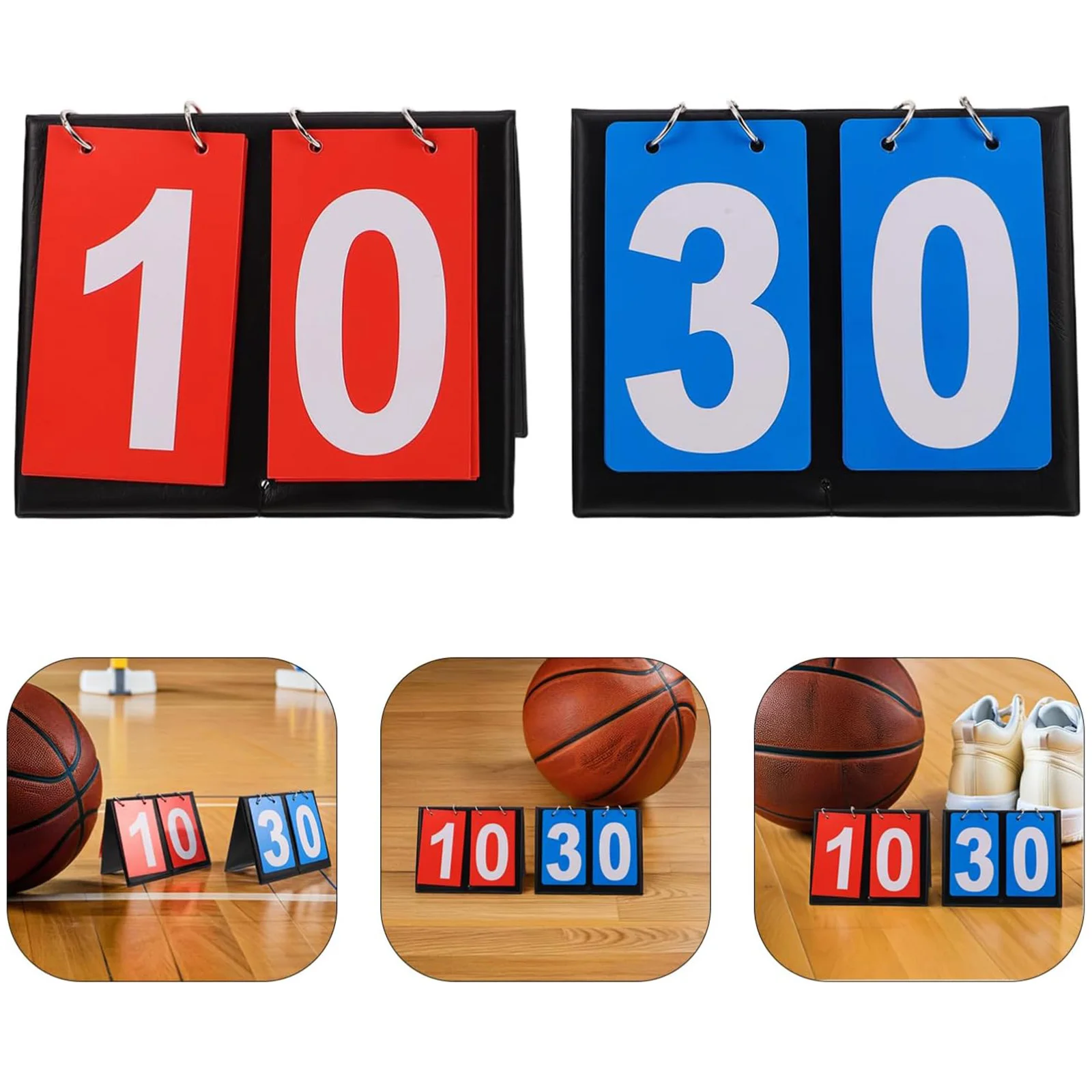 2 Pcs Scoreboard Flipper - 2 D - Badminton Score recensie en prijs