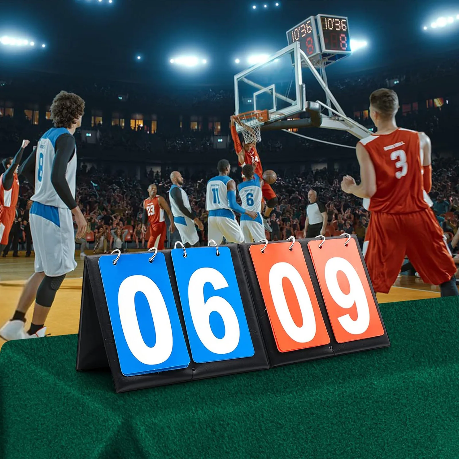 2 Pcs Scoreboard Flipper - 2 D - Badminton Score recensie en prijs