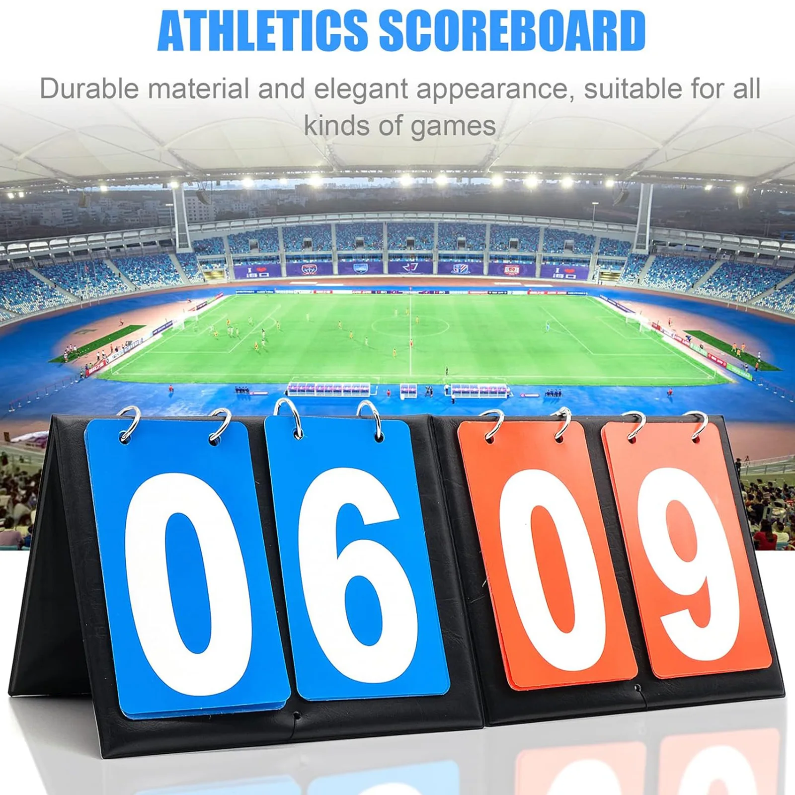 2 Pcs Scoreboard Flipper - 2 D - Badminton Score recensie en prijs